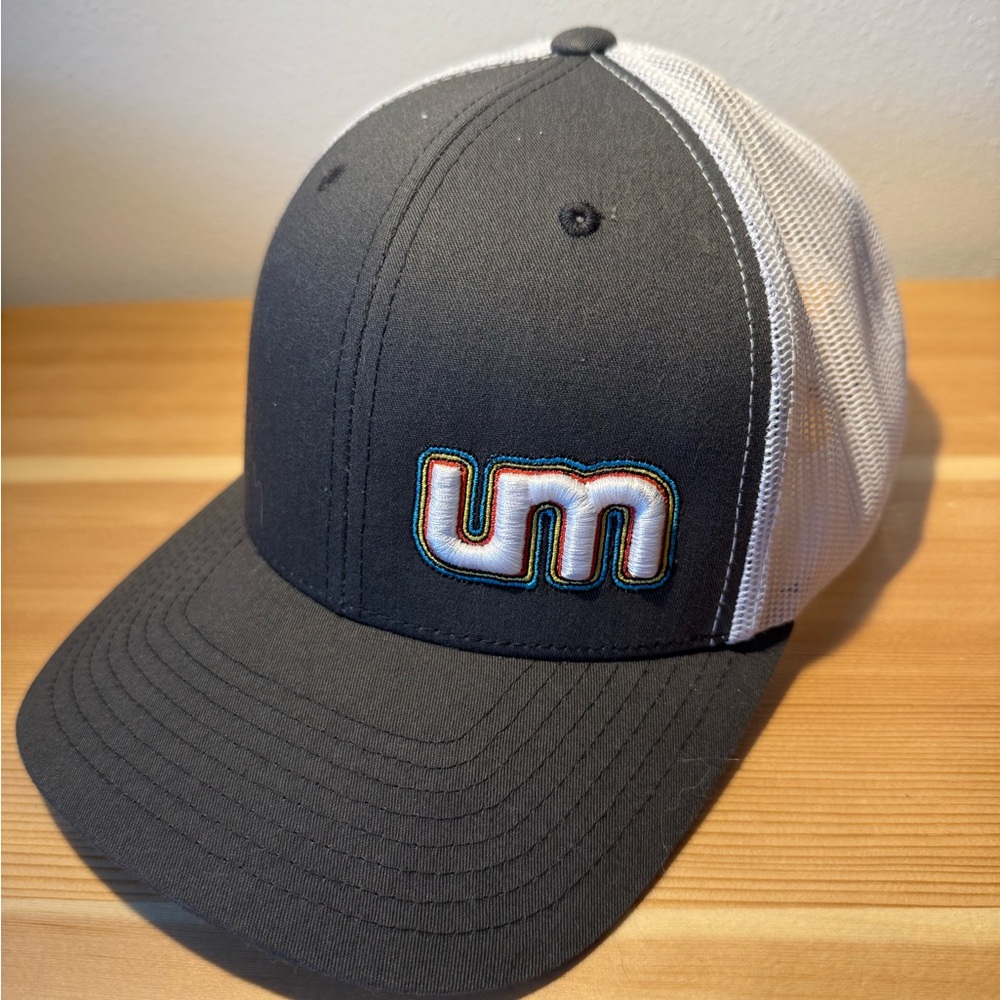 Umphrey’s McGee Gray and White Trucker Hat with Logo